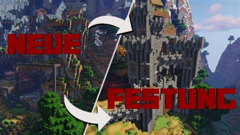 Festung Bauen SeeCC Minecraft Let S Play SMP Server Deutsch Folge