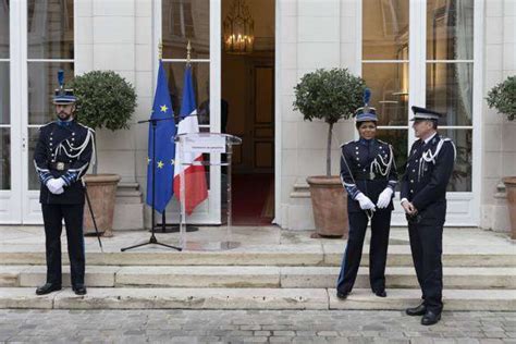 Paris France Le 9 Fevrier 2024 Ceremonie De Passation De Pouvoirs