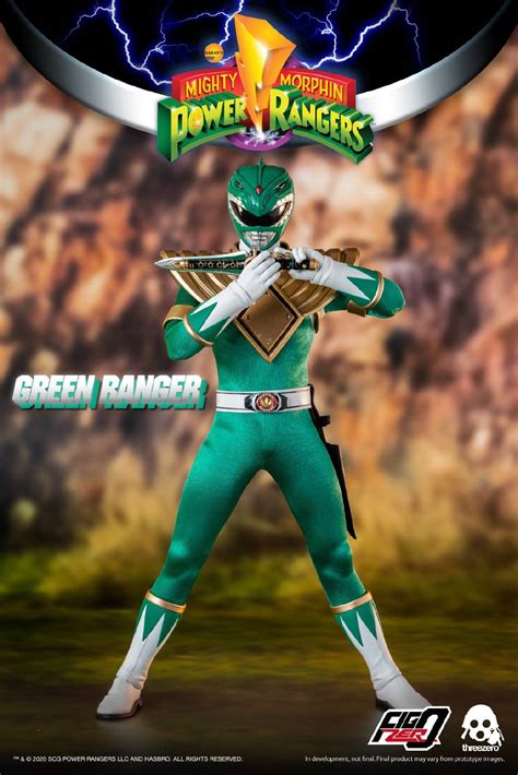 Green Ranger ThreeZero Mighty Morphin Power Rangers 1 6th Scale