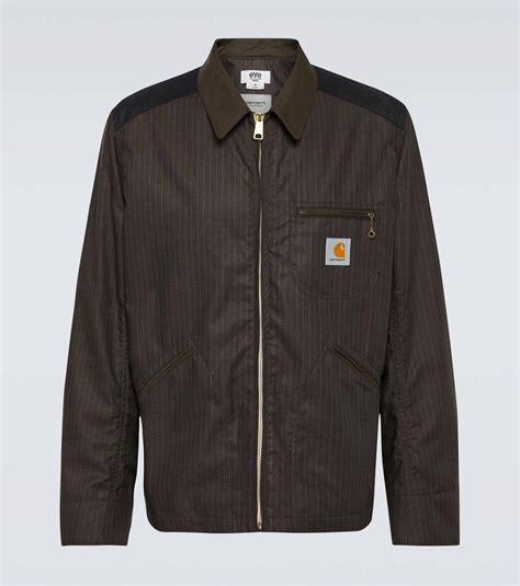 Junya Watanabe X Carhartt Striped Jacket Junya Watanabe