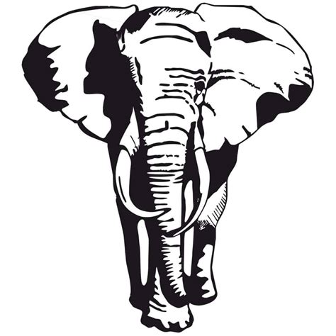 African Elephant Wall sticker | wall-art.com