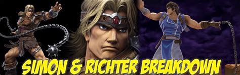 Simon and Richter Belmont character breakdown for Super Smash Bros. Ultimate