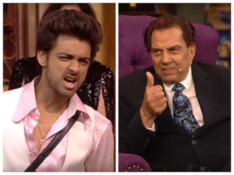 Bigg Boss 17 Samarth Jurel Mimics Legendary Actor Dharmendra