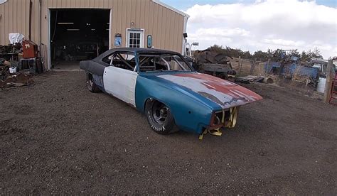 Bare Naked 1968 Dodge Charger NASCAR Is One Crazy Build V8 Sounds