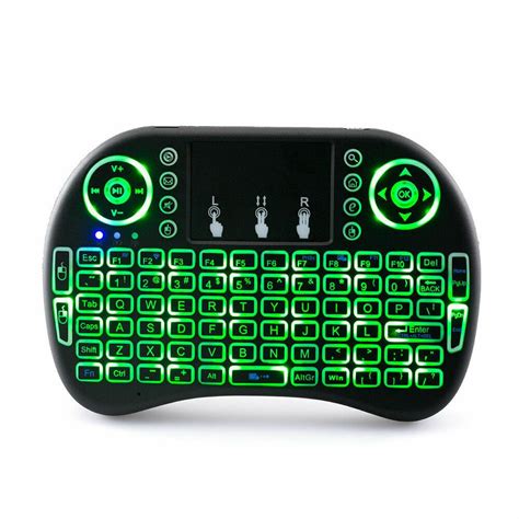 Mini Wireless Remote Keyboard Mouse For Samsung Lg Smart Tv Android