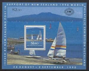 NEW ZEALAND 1990 STAMP EXHIBITION MINIATURE SHEET UNMOUNTED MINT MNH