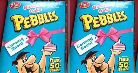 Birthday Cake Pebbles Cereal Is Coming To Stores In 2021