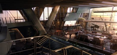 ArtStation - Avengers Tower - Interior | Dream house exterior ...