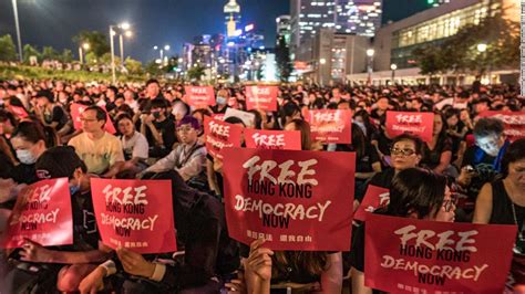 Hong Kong Protesters Urge World Leaders To Support Them At G20 Summit Cnn