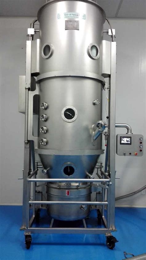 Top Spray Granulation Fluidized Bed Dryer Granulator Machine Sealed