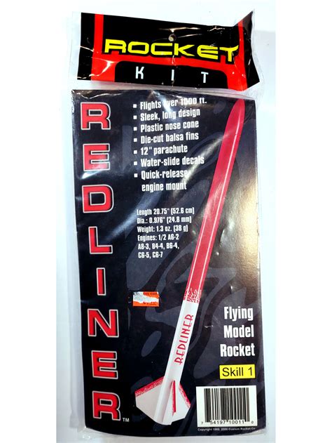 Buy Custom Rockets Raven Flying Model Rocket Kit — Launch Lab Rocketry