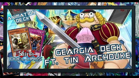 Terror Of The Geargias Geargia Deck Ft Tin Archduke May