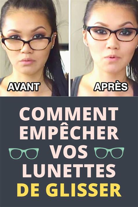 Enfin Une Astuce Pour Emp Cher Vos Lunettes De Glisser Tout Le Temps