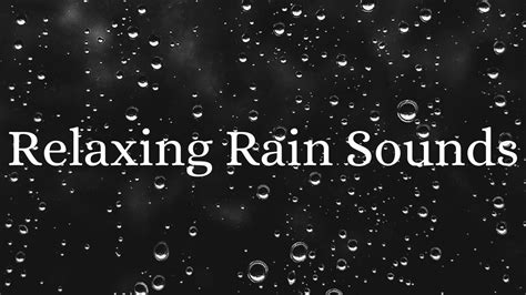 Rain Sounds For Relaxing Sleep Insomnia Meditation Studyptsd Rain