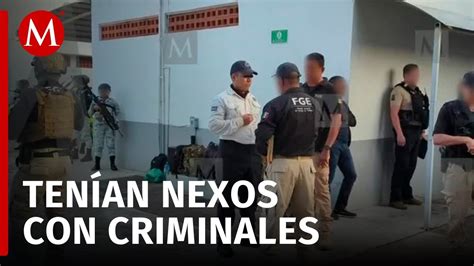 Detienen A Ocho Polic As En Colima Por Presuntos V Nculos Con El Crimen