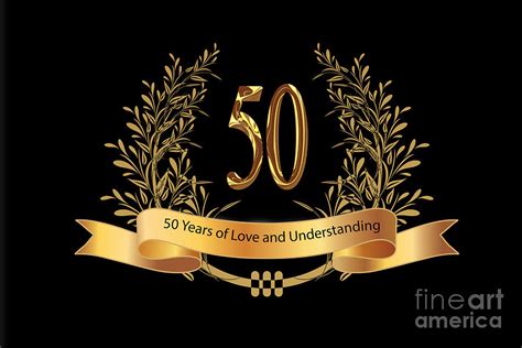 50Th Wedding Anniversary Clipart - Clip Art Cross Word