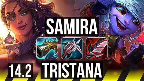 SAMIRA Alistar Vs TRISTANA Blitzcrank ADC Quadra Legendary 65