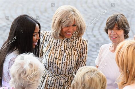 Aya Nakamura Brigitte Macron French Foreign Editorial Stock Photo