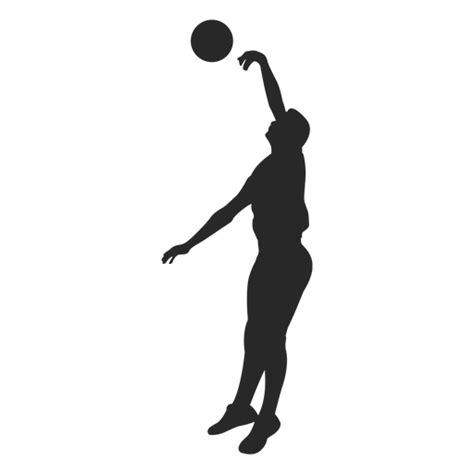 5441 Silhouette Volleyball Svg Svg Png Eps Dxf File