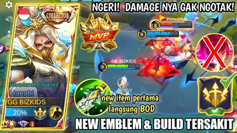 Hanabi New Item Pertama Langsung Bod Damagenya Gak Ngotak Hanabi New