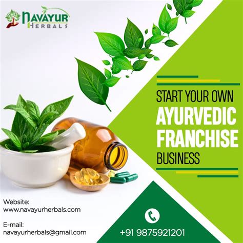 Be A Franchise Partner Of Navayur Herbals Food Graphic Design