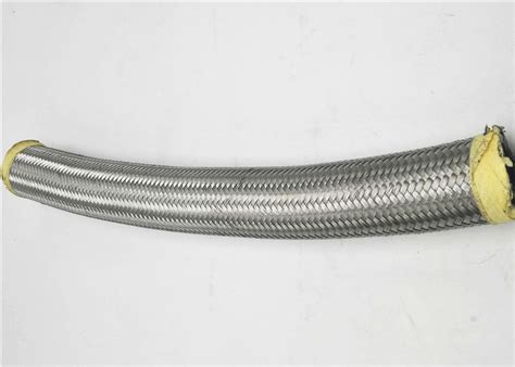 1 Inch Convoluted Hose PTFE Braided Hose With Stainless Steel Over