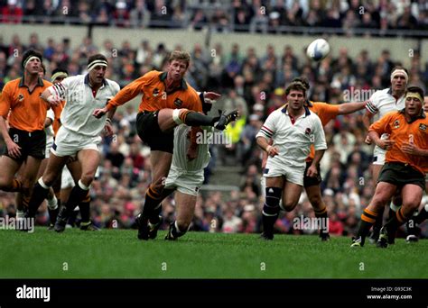 International Rugby World Cup Final England V Australia Stock Photo