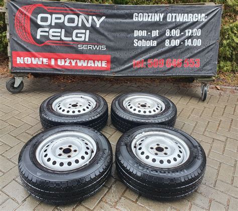 Felgi Stalowe Vw T Transporter X Bus Opony Felgi Opat W Opat W