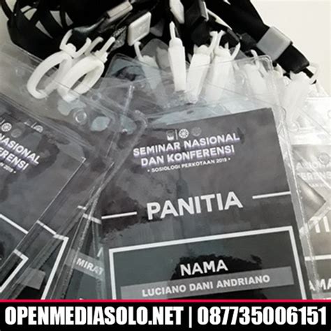 Jual Name Tag Cocard Co Card ID Card Peserta Kartu Panitia