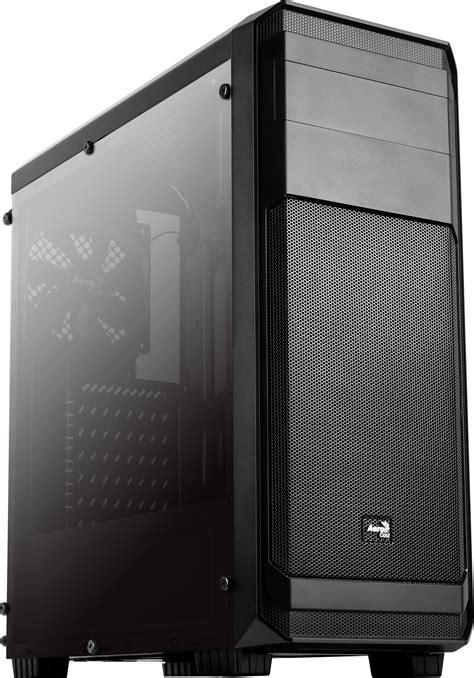 Aerocool Aero 300 FAW Midi Tower Juoda žema kaina Varle lt