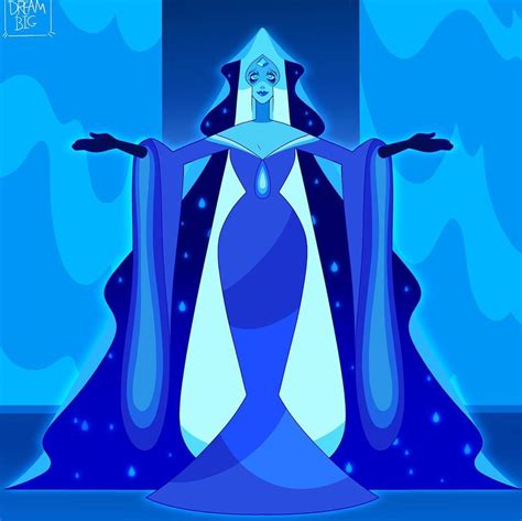 Dreambigstars On Instagram “blue Diamond In Whites Place 💙💧 Bluediamo Steven Universe