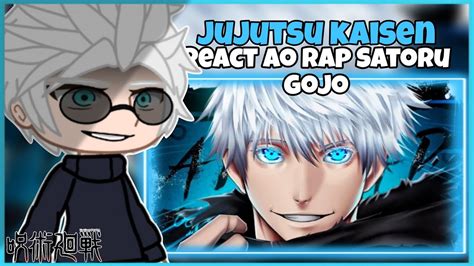 Jujutsu Kaisen React Ao Rap Do Satoru Gojo O Mais Forte Gacha Club