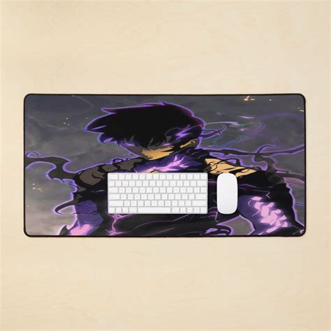 Sung Jin Woo Solo Leveling New Style Mouse Pad Solo Leveling Merch