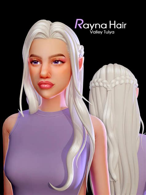 (The Sims 4) Rayna Hair | The Sims Book