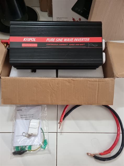 Kripol Watt Pure Sine Wave Inverter V Dc To V Ac Car Power