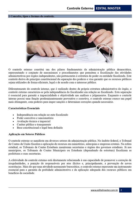 O Que Faz Um Técnico Federal De Controle Externo - TCU - TÉCNICO FEDERAL DE CONTROLE EXTERNO - Apostilas para concursos