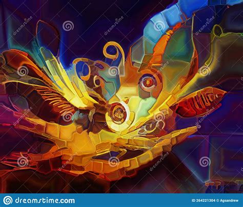 Paradigm Of Living Forms Stock Illustration Illustration Of Revolve