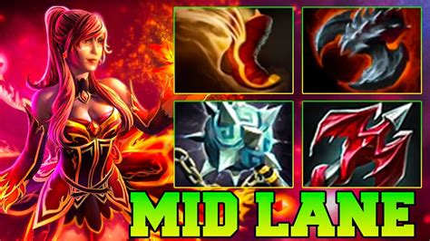 Kills Lina Dota Lina Dota Carry Midlane Build Pro Gameplay