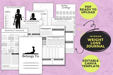 Creative Weight Loss Journal For Beginners