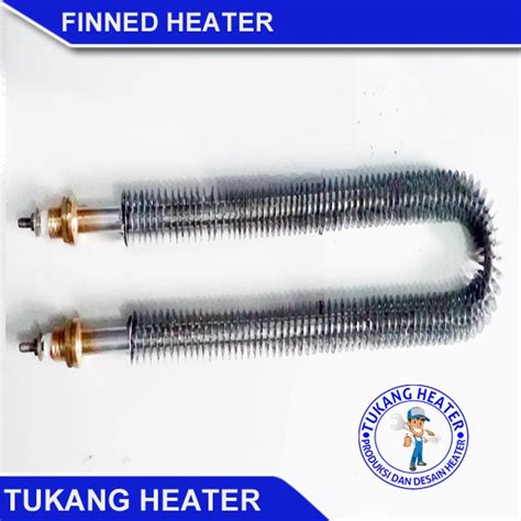 Jual Finned Heater Type U Pemanas Udara Cm X V Watt Fin