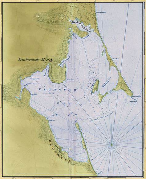 Plymouth Colony Map