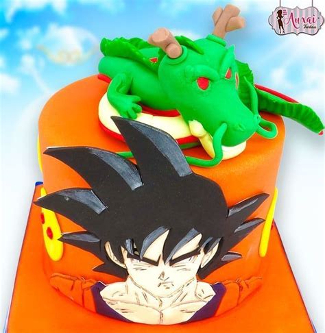 Tarta Dragon Ball Goku Naranja Tartas Personalizadas En Madrid