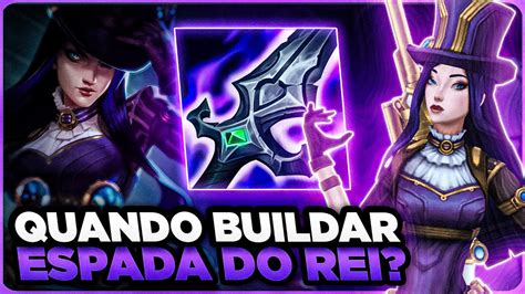 Quando Fazer Espada Do Rei Pra Caitlyn Mono Caitlyn Gameplay Youtube