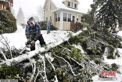 美国多地遭遇暴雪 学校停课商店歇业组图 搜狐新闻