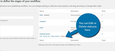 How To Create A Custom Post Status In Wordpress Greengeeks