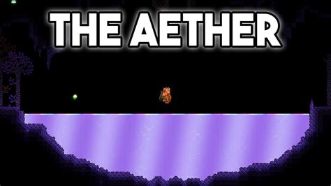 The Brand New Aether Biome Terraria 144 Youtube