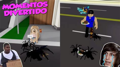 BROOKHAVEN MOMENTOS DIVERTIDOS VESTIDOS DE ARAÑA ROBLOX YouTube