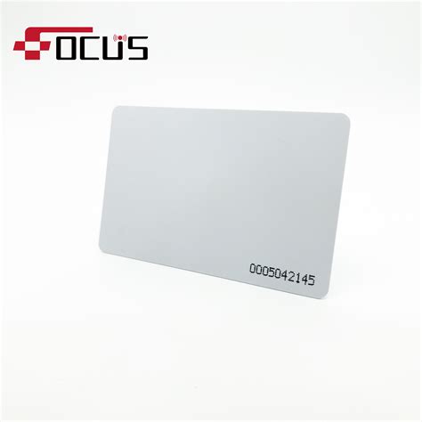 Plastic NFC Business Card Classic 1K 13 56MHz RFID Blank White PVC RFID