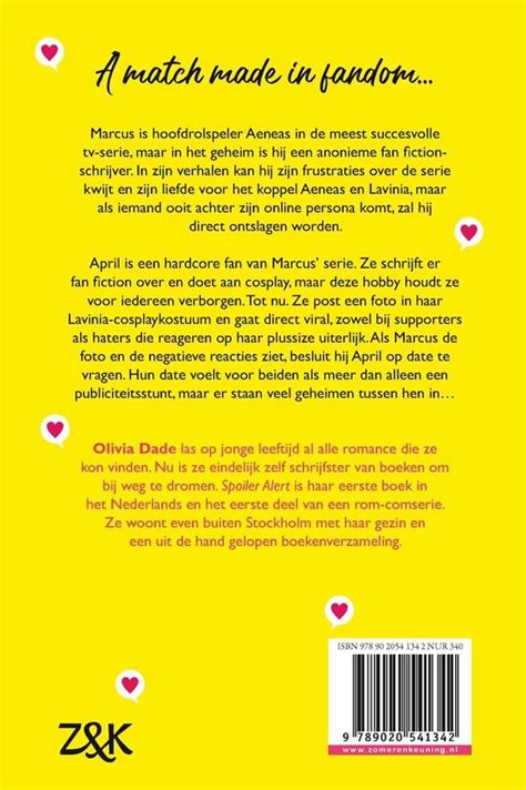 Spoiler Alert Ebook Olivia Dade 9789020541359 Boeken Bol