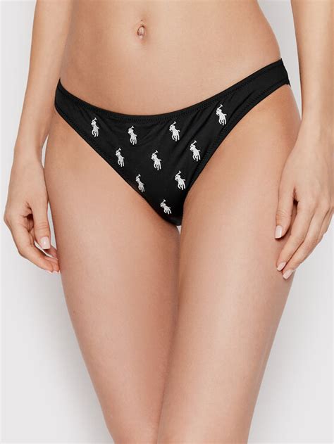 Polo Ralph Lauren Dół od bikini 21254350 Czarny Modivo pl